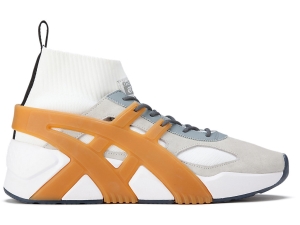 Onitsuka Tiger Big Logo Trainer 2.0 Sock Grau Braun | BPL-976234