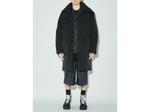 Onitsuka Tiger Coat Schwarz | ZCG-173046