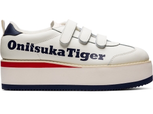 Onitsuka Tiger Delegation Chunk W Weiß Navy | XJW-250378