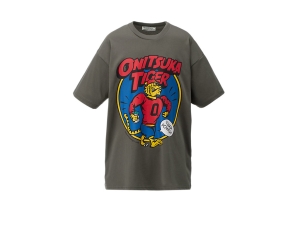 Onitsuka Tiger Graphic Tee Dunkelgrau | CJT-865710