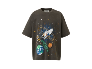 Onitsuka Tiger Graphic Tee Dunkelgrau | ZJQ-342197