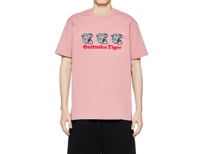 Onitsuka Tiger Graphic Tee Hellrosa | TBM-697180
