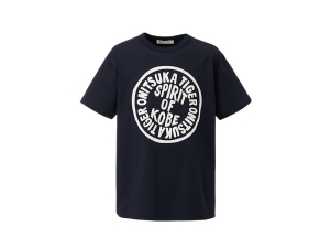 Onitsuka Tiger Graphic Tee Navy | INL-416932