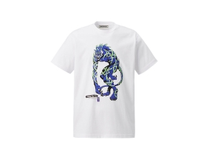 Onitsuka Tiger Graphic Tee Weiß Blau | FAG-126843