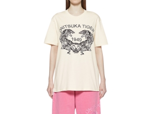 Onitsuka Tiger Graphic Tee Weiß | JVP-327198