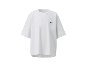 Onitsuka Tiger Kurzes Sleeve Top Weiß | RUQ-046231