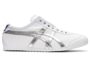 Onitsuka Tiger Mexico 66 Slip On Weiß Silber | UOP-687295