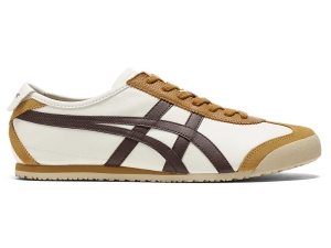 Onitsuka Tiger Mexico 66 Weiß Braun | BVO-951382