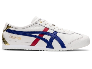 Onitsuka Tiger Mexico 66 Weiß Dunkelblau | IFU-019286