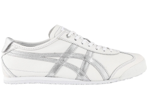 Onitsuka Tiger Mexico 66 Weiß Silber | FJQ-978015
