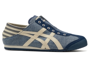 Onitsuka Tiger Mexico 66® Paraty Blau Beige | QWU-975603