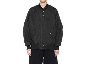 Onitsuka Tiger P Bomber Jacket Schwarz | FCI-120986